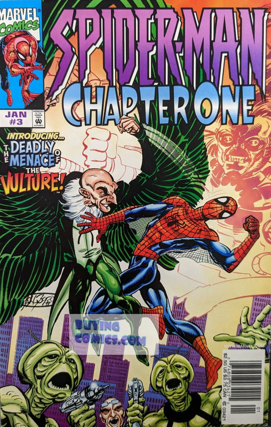 Spider-Man Chapter One #3 Comic Book Cover Art