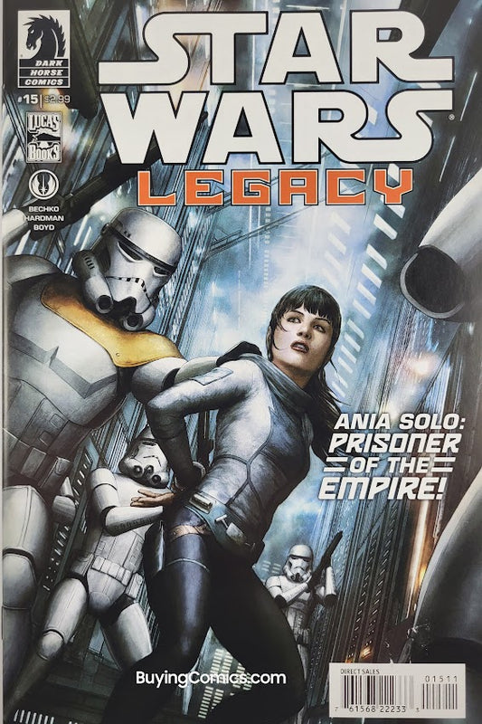 Star Wars Legacy #15 Cover Art