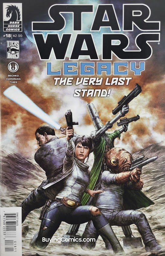 Star Wars Legacy #18 Cover Art