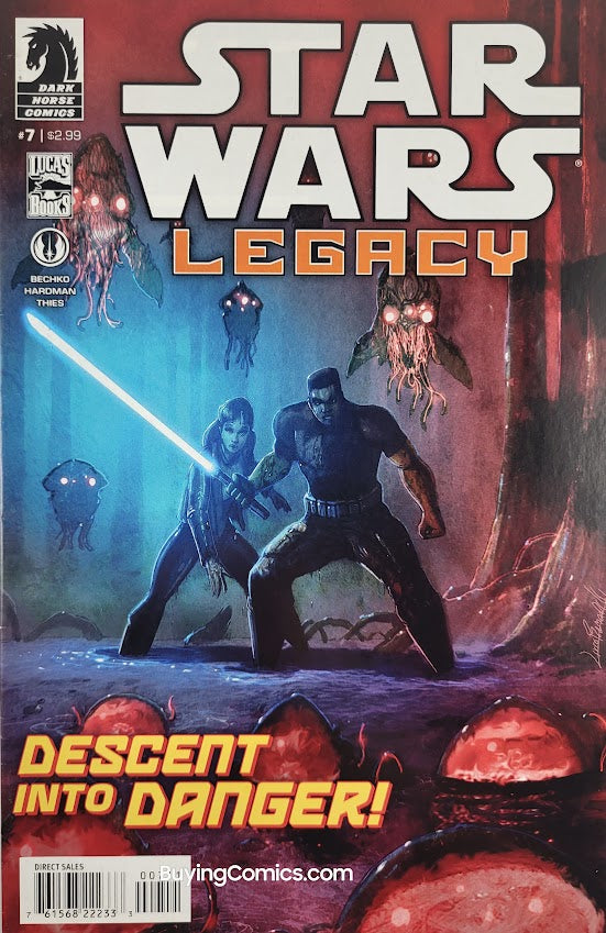 Star Wars Legacy #7 Cover Art