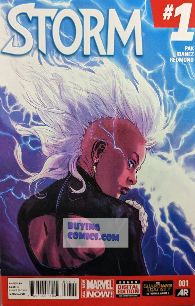 Storm #1 Comic Book Cover Art