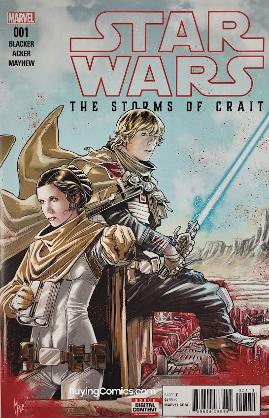 Star Wars The Storms of Crait #1 Cover Art