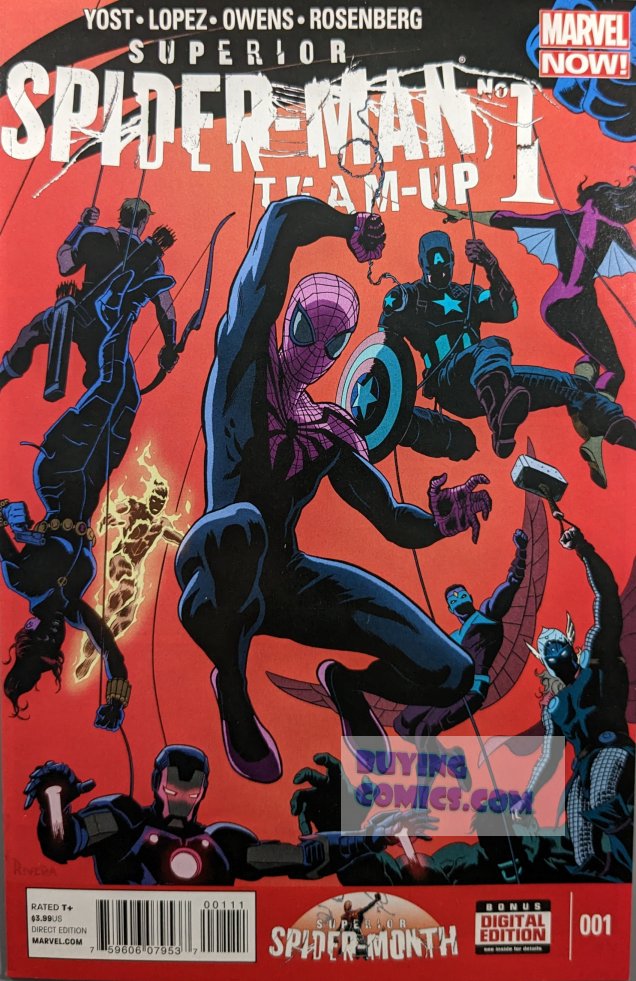 Superior Spider-Man Team-Up #1 Comic Book Cover Art