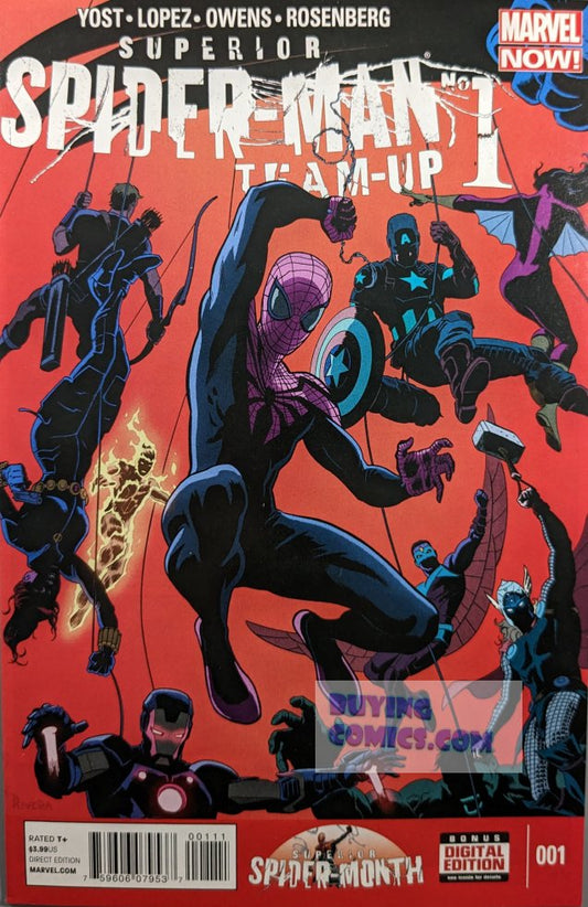 Superior Spider-Man Team-Up #1 Comic Book Cover Art