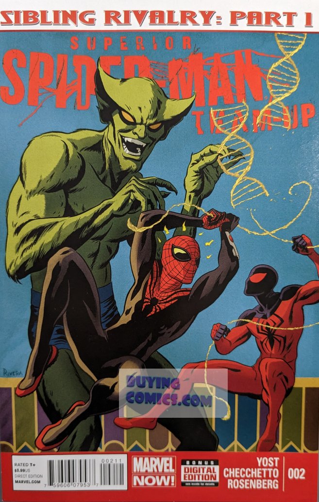 Superior Spider-Man Team-Up #2 Comic Book Cover Art