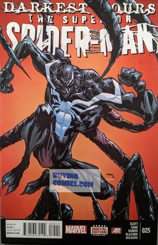 Superior Spider-Man #25 Comic Book Cover Art