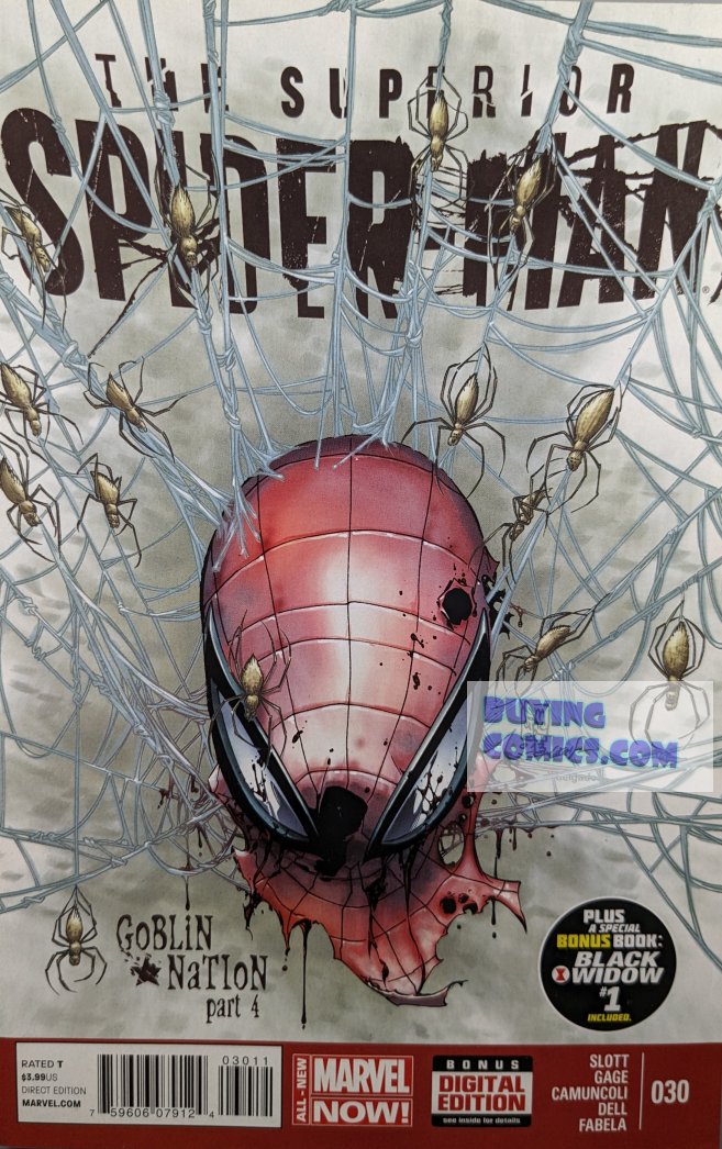 Superior Spider-Man #30 Comic Book Cover Art