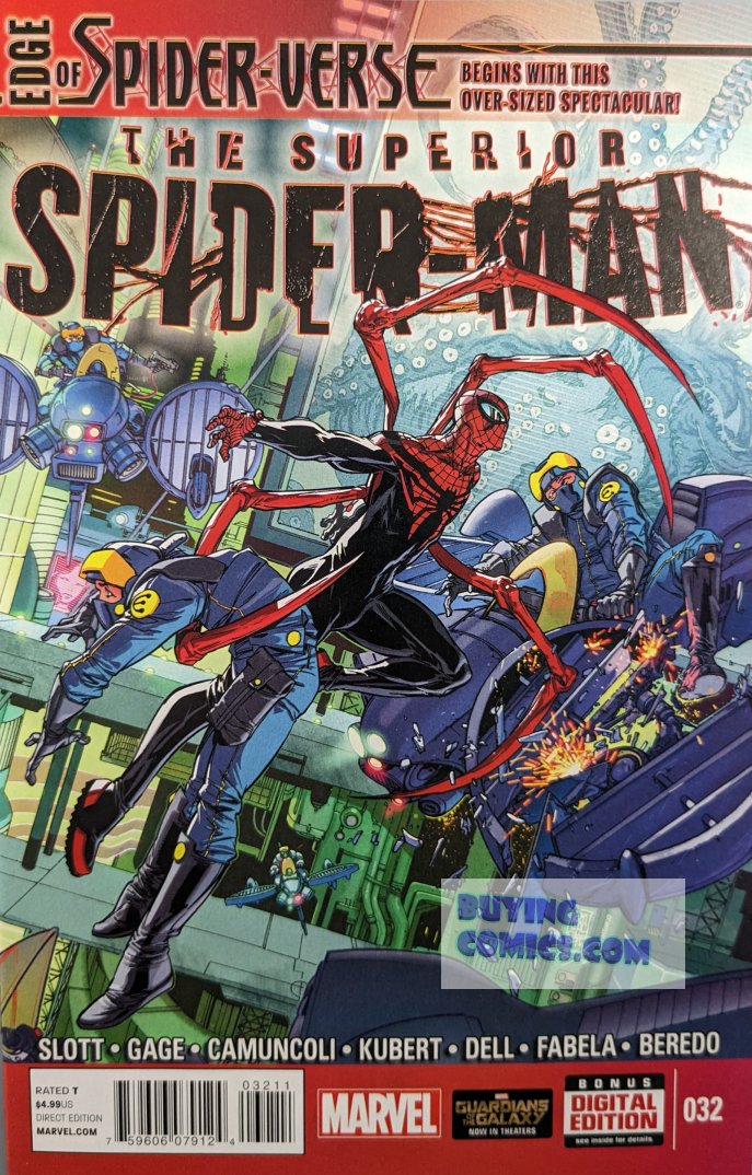 Superior Spider-Man #32 Comic Book Cover Art