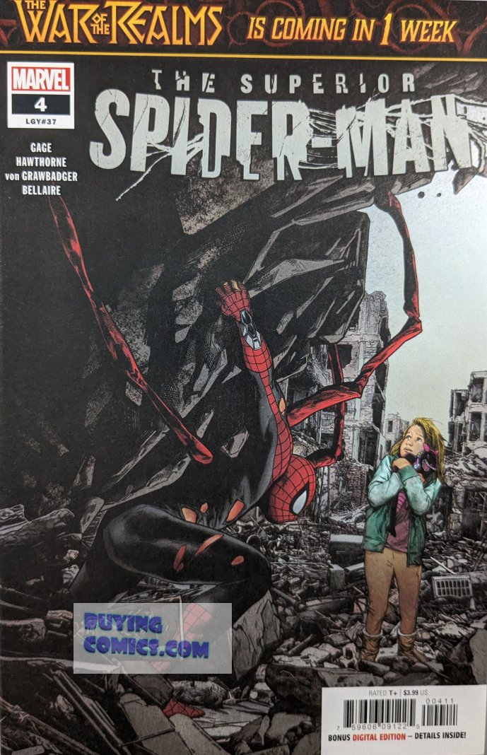 Superior Spider-Man #4 Comic Book Cover Art