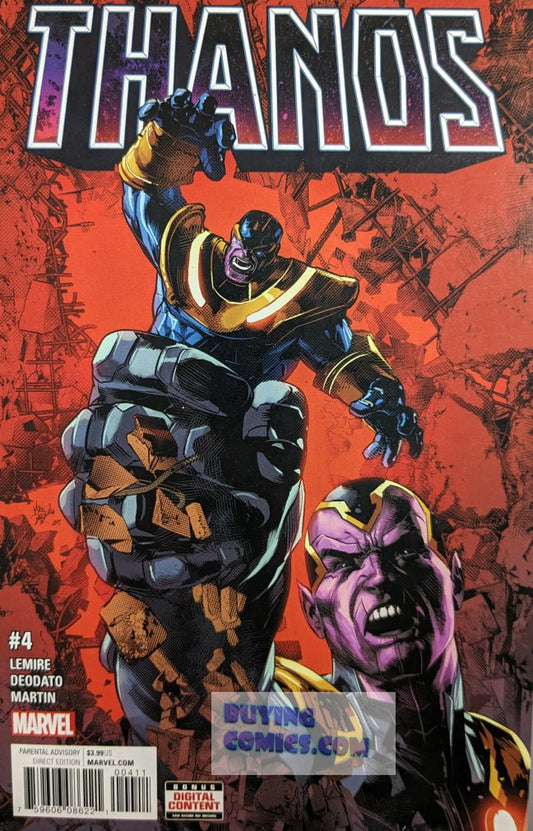 Thanos #4 Comic Book Cover Art