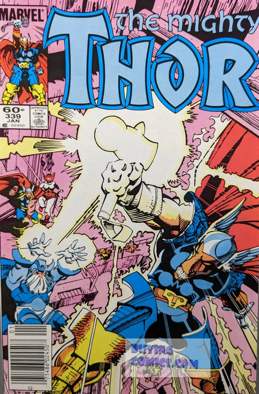 Thor #339 Comic Book Cover Art