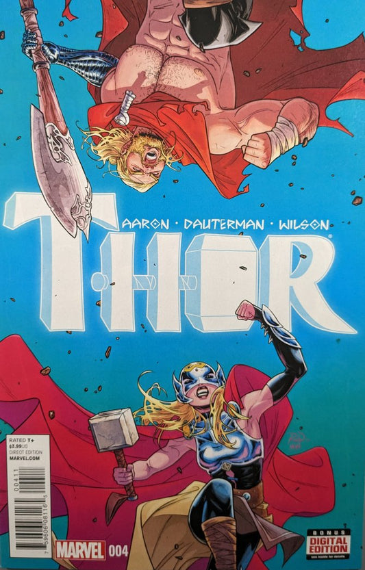 Thor #4 Comic Book Cover Art by Russell Dauterman