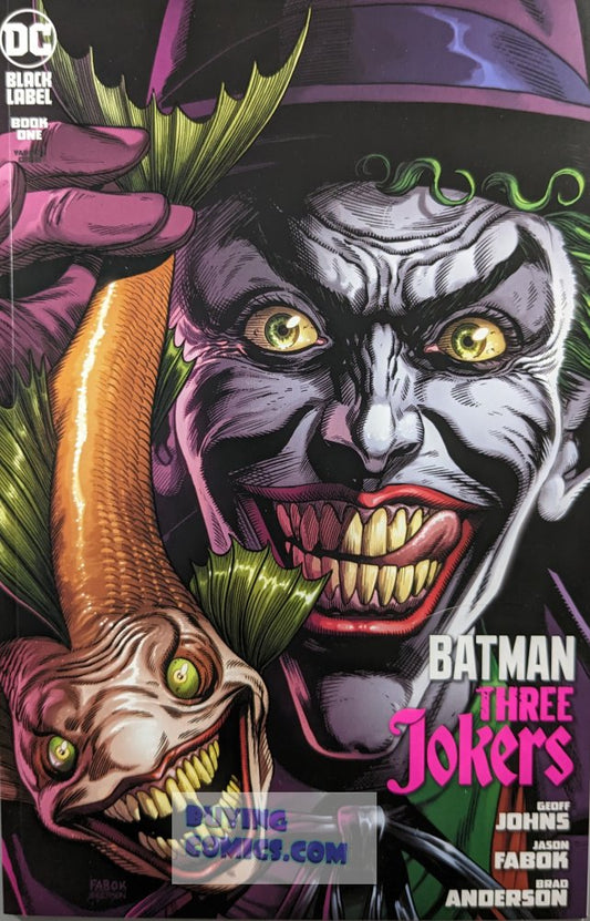 Batman Three Jokers #1 Comic Book Cover Art