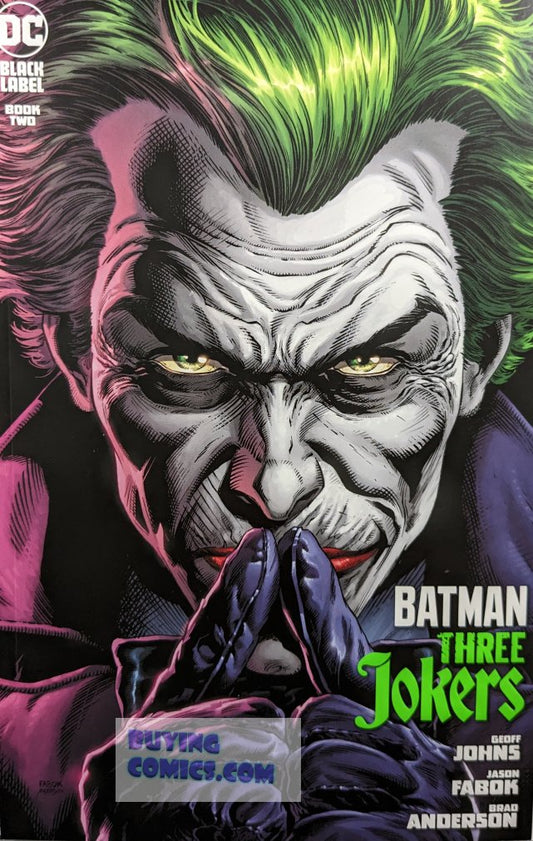 Batman Three Jokers #2 Comic Book Cover Art