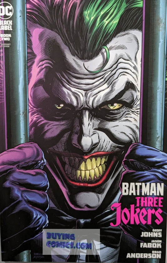 Batman Three Jokers #2 Comic Book Cover Art