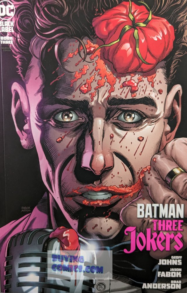 Batman Three Jokers #3 Comic Book Cover Art