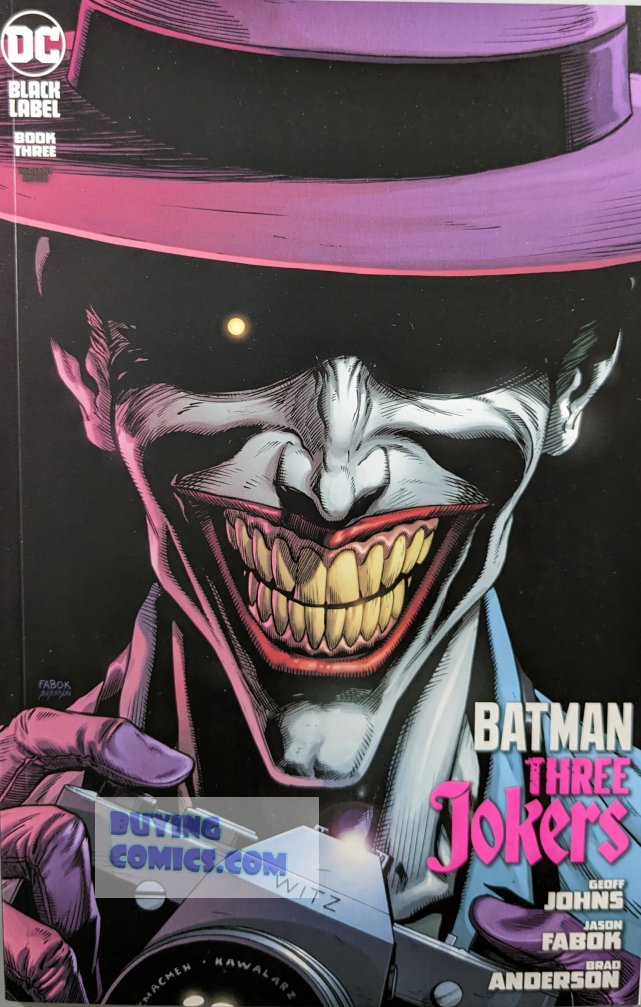 Batman Three Jokers #3 Comic Book Cover Art