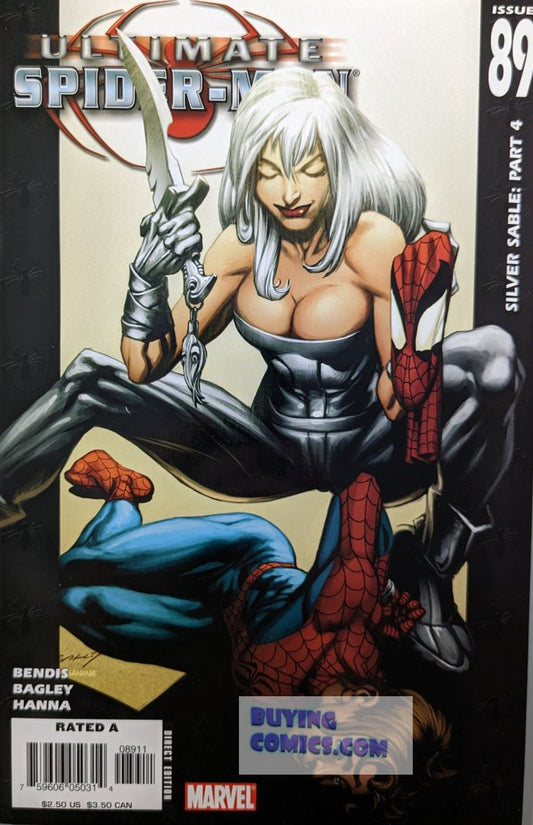 Ultimate Spider-Man #89 Comic Book Cover Art by Mark Bagley