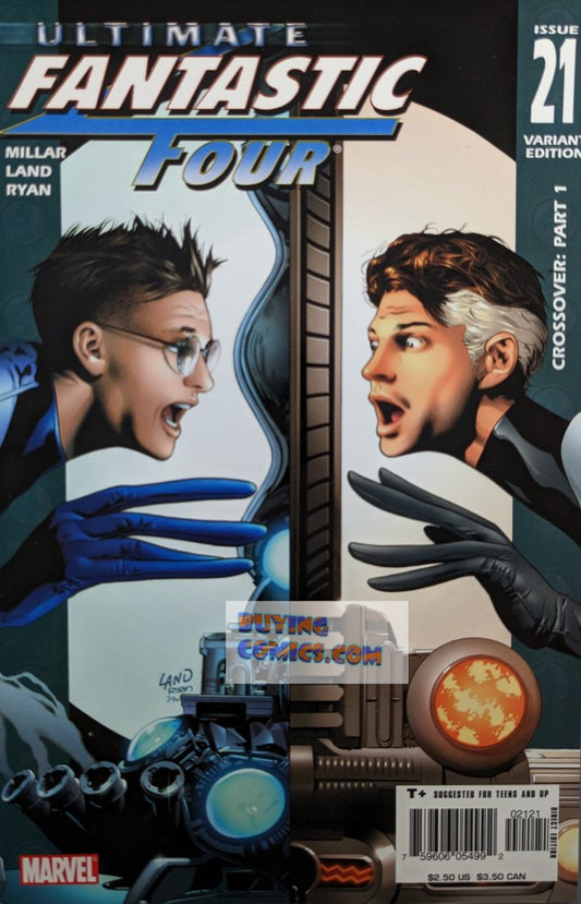 Ultimate Fantastic Four #21 Comic Book Variant Cover Art