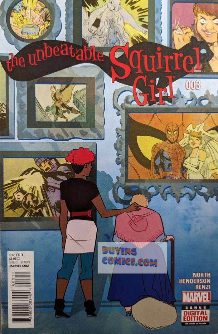 Unbeatable Squirrel Girl #3 Comic Book Cover Art