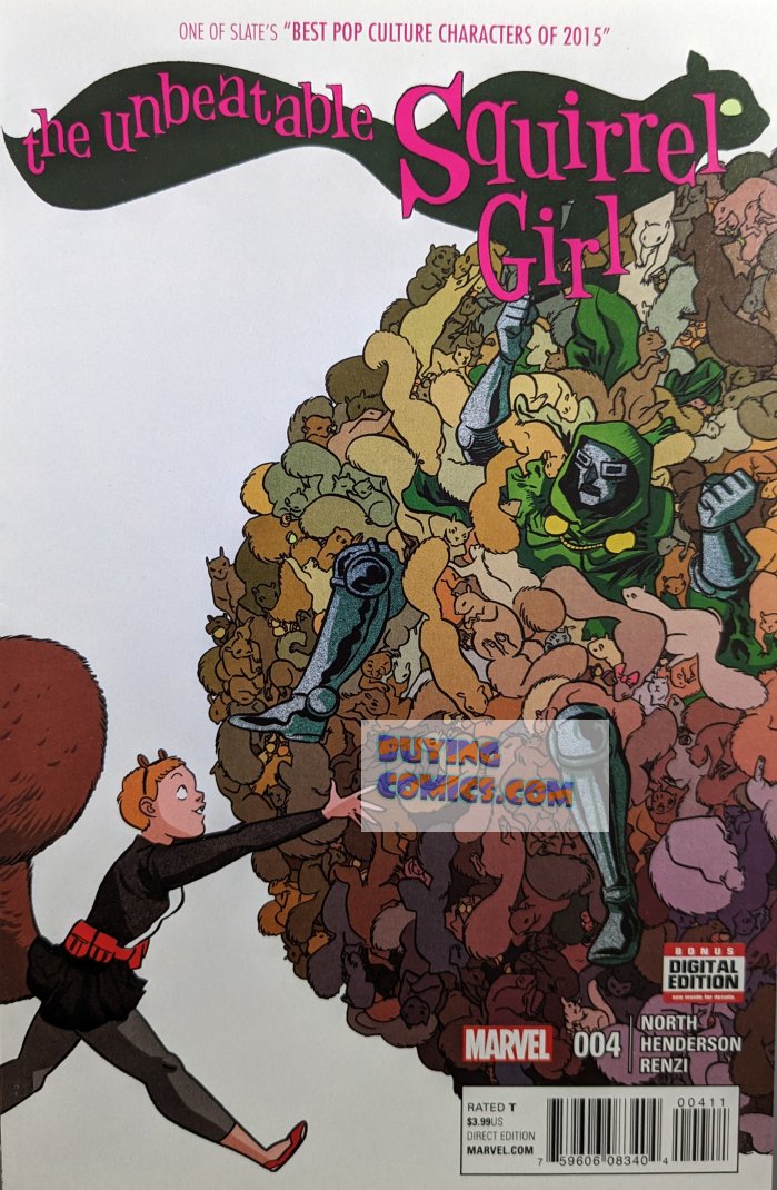 Unbeatable Squirrel Girl #4 Comic Book Cover Art