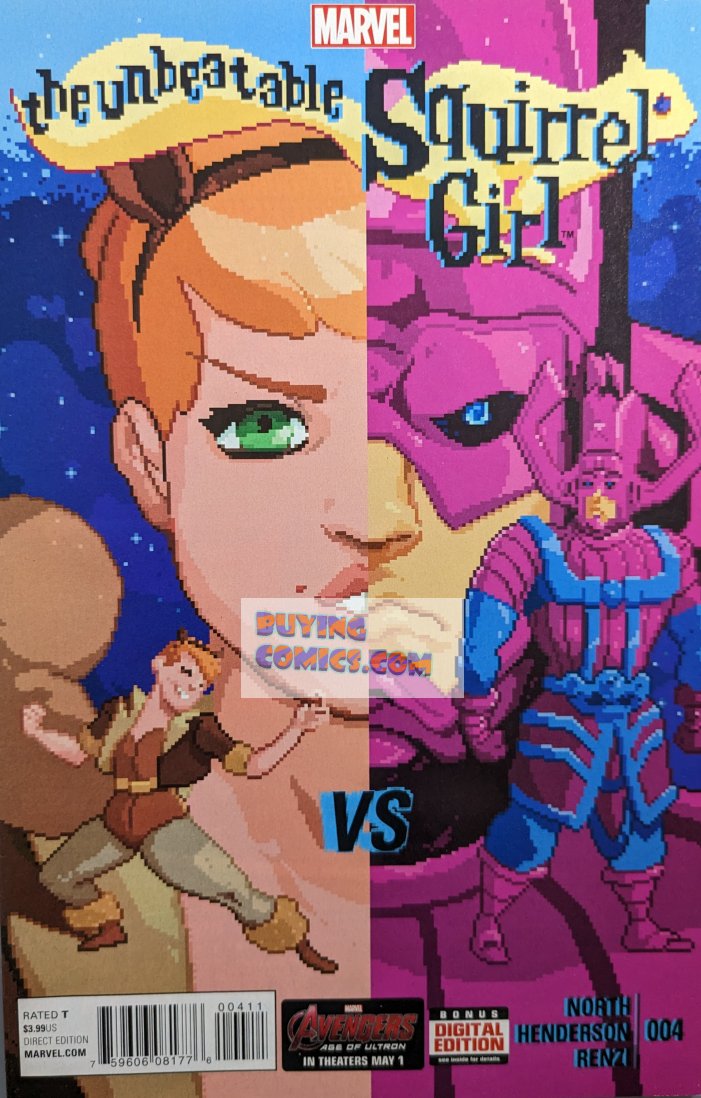 Unbeatable Squirrel Girl #4 Comic Book Cover Art by Erica Henderson