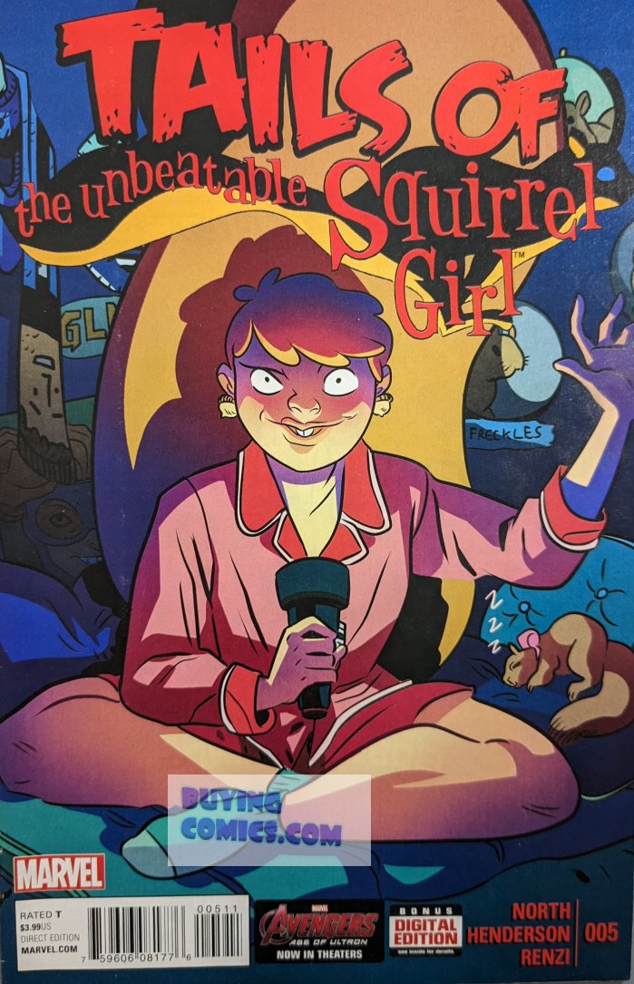 Unbeatable Squirrel Girl #5 Comic Book Cover Art by Erica Henderson