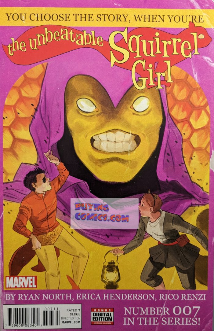 Unbeatable Squirrel Girl #7 Comic Book Cover Art