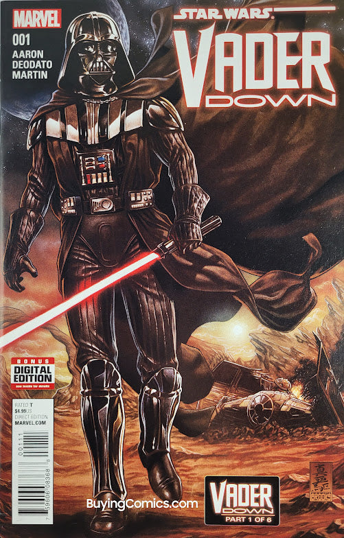 Star Wars Vader Down 1 Cover Art