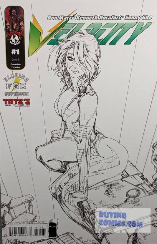 Velocity #1 Comic Book Cover Art