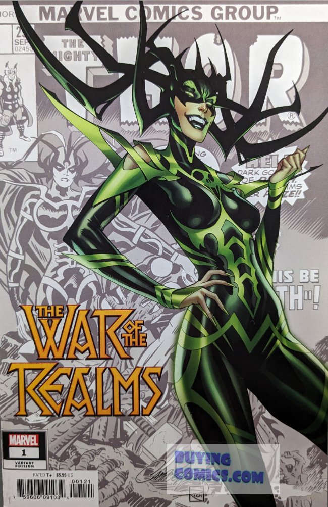 War Of The Realms #1 Comic Book Cover Art