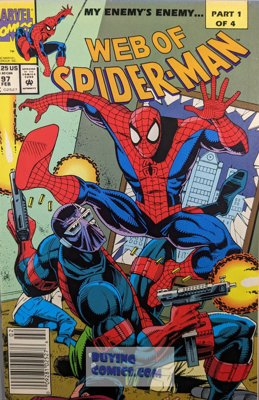 Web Of Spider-Man #97 Comic Book Cover Art