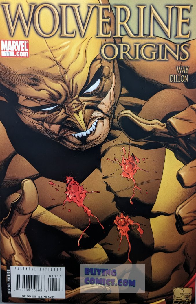 Wolverine Origins #11 Comic Book Cover Art