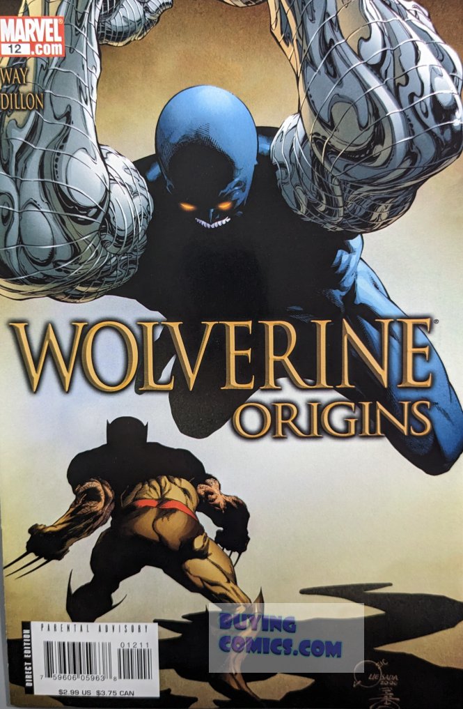 Wolverine Origins #12 Comic Book Cover Art