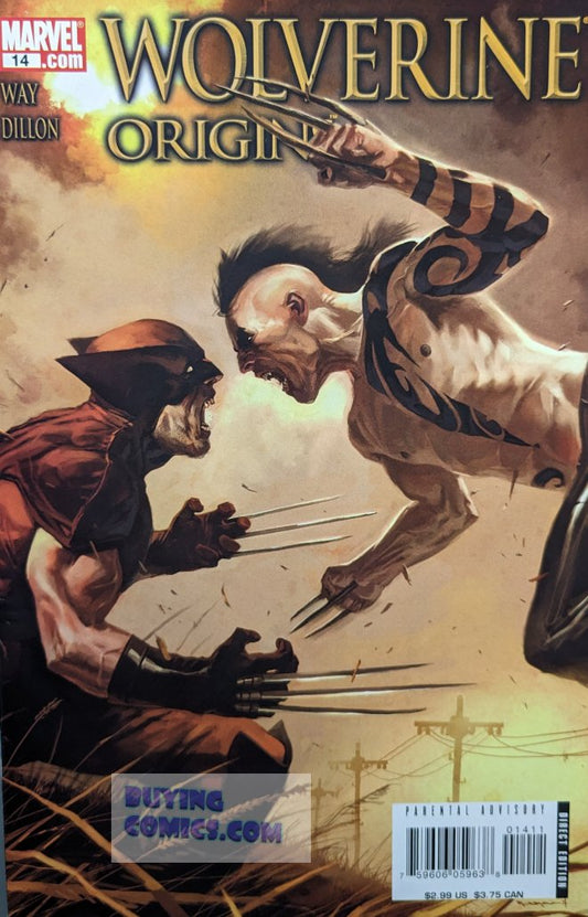 Wolverine Origins #14 Comic Book Cover Art