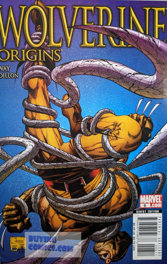 Wolverine Origins #6 Comic Book Cover Art