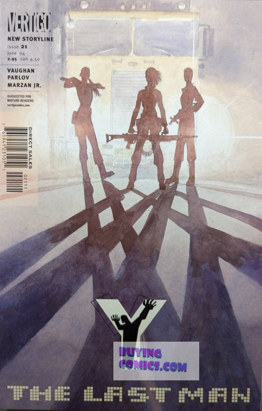 Y: The Last Man #21 Comic Book Cover Art