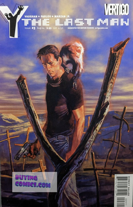 Y: The Last Man #23 Comic Book Cover Art