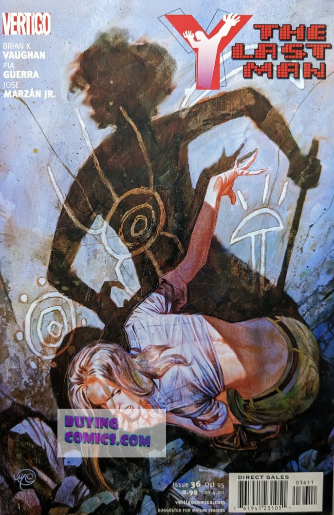 Y: The Last Man #35 Comic Book Cover Art