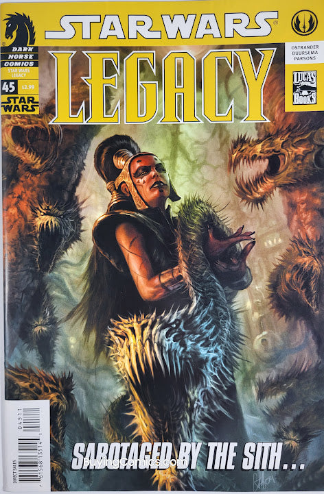 Star Wars Legacy #45 Cover Art