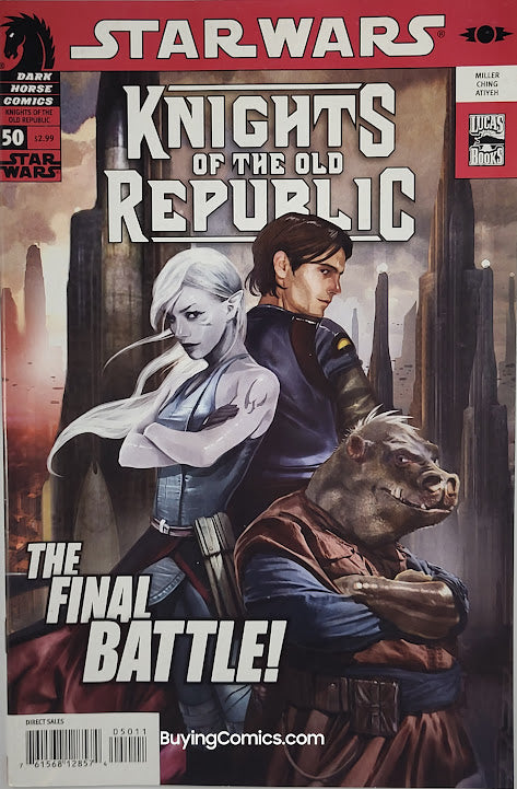 Star Wars Knights of the Old Republic #50 Cover Art