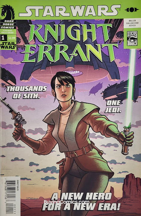 Star Wars Knight Errant #1 Cover Art