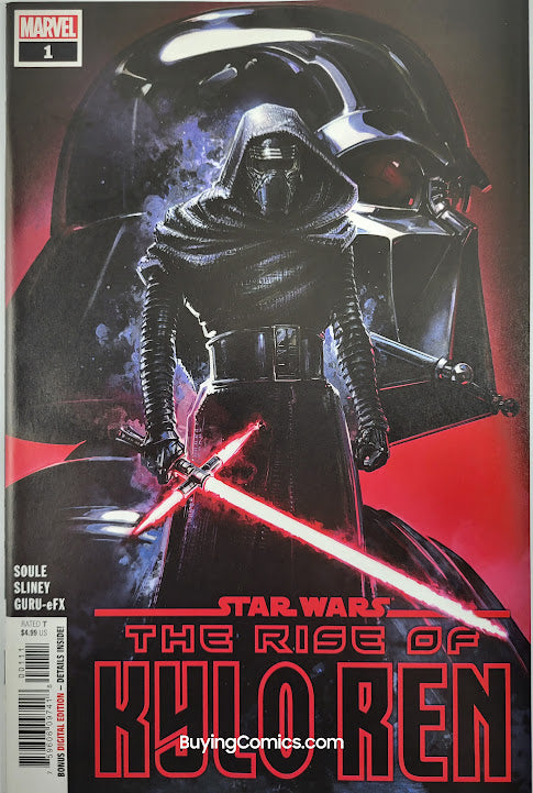 Star Wars The Rise Of Kylo Ren #1 Cover Art