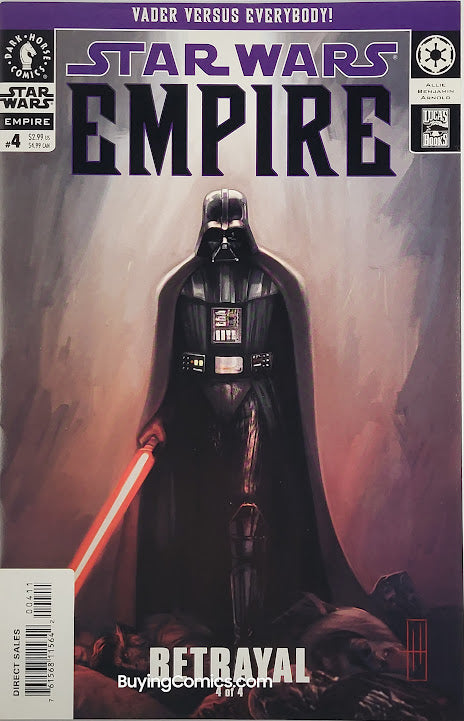 Star Wars Empire #4 Cover Art