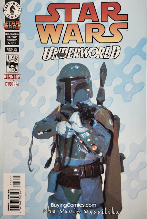 Star Wars Underworld The Yavin Vassilika #5 Boba Fett Cover 