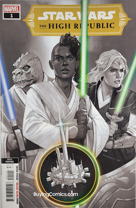 Star Wars The High Republic #1 Fifth Print Variant Cover