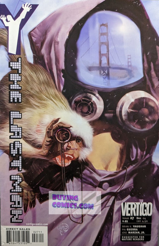 Y: The Last Man #27 Comic Book Cover Art