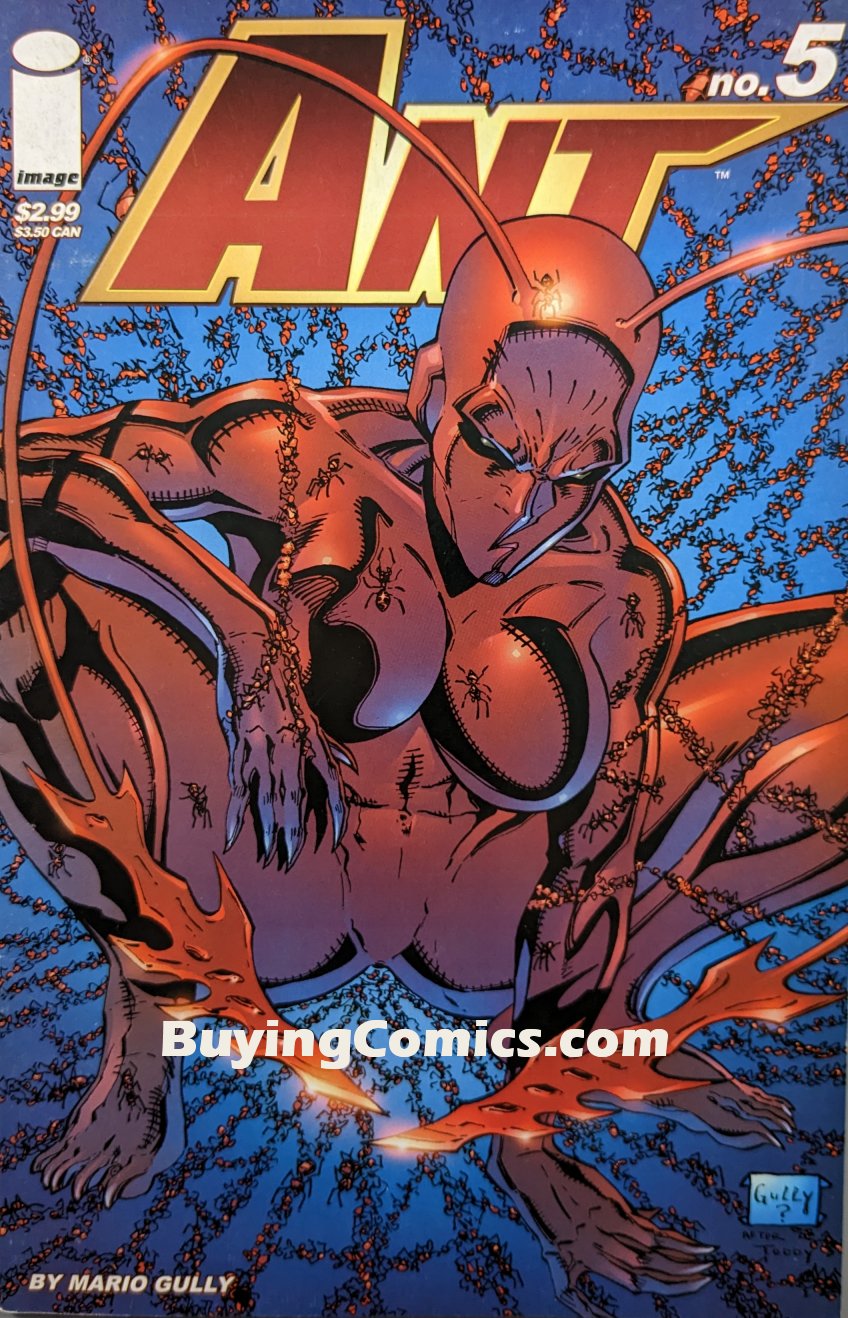 Ant #5 Comic Book Cover Art