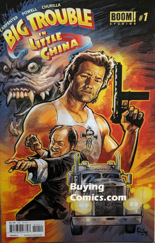 Big Trouble In Little China #1 Comic Book Cover Art