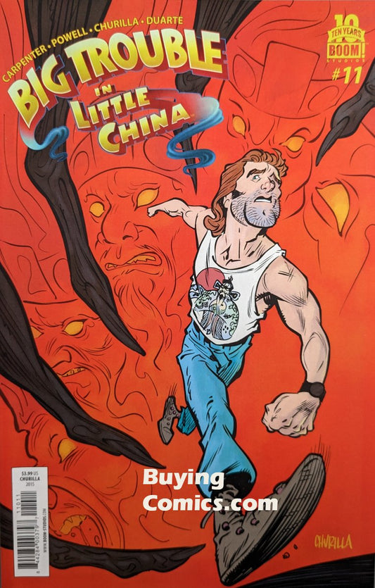 Big Trouble In Little China #11 Comic Book Cover Art